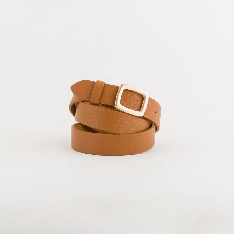 CARPISA Women's Belt Lady Belt Tan