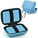 Sanwuta 2 Pcs Travel Card Games Case Playing Card Case EVA Hard Protective Storage Carrying Bag for Classic Playing Box Not Including CardsBlue - Image 2