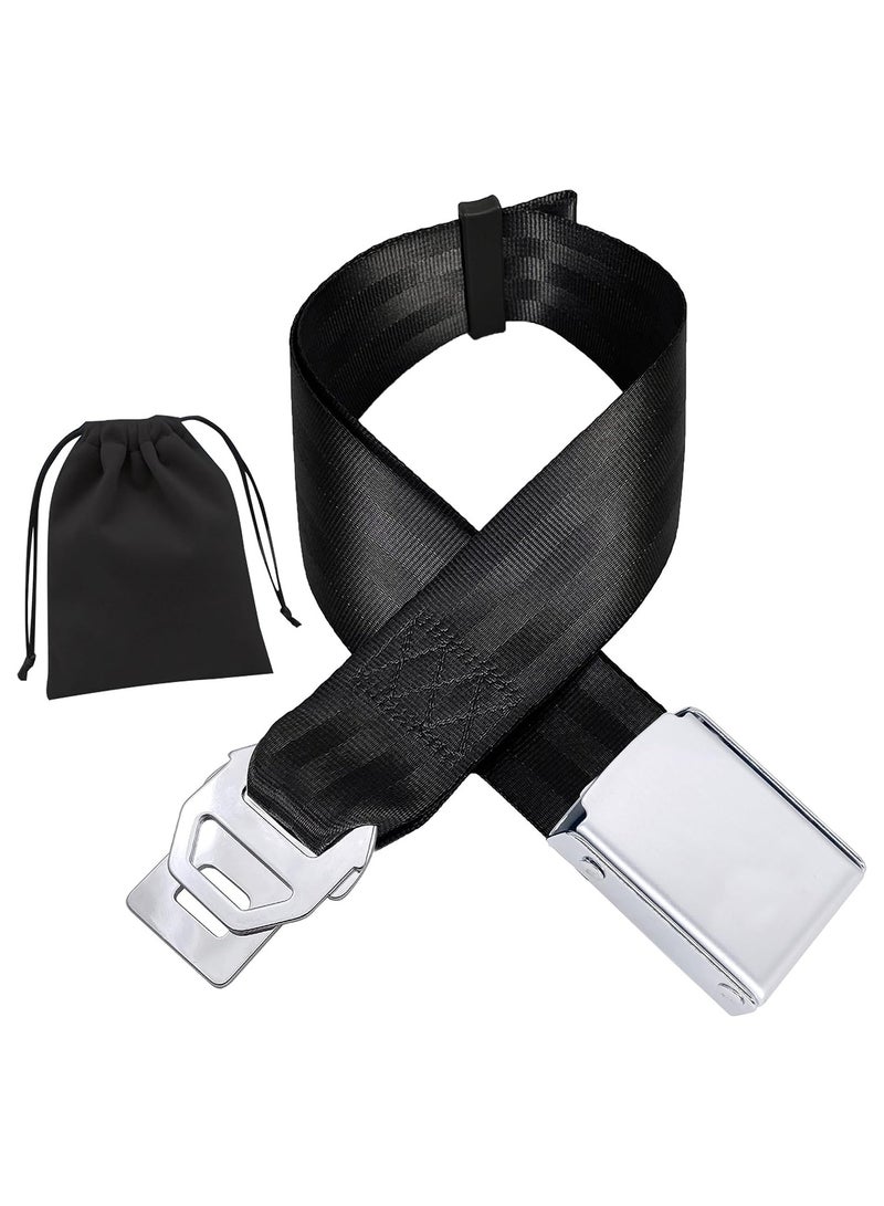 SYOSI Airplane Seat Belt Extender Seatbelt Extender Adjustable 7-31" Fits All Airlines  - Image 1