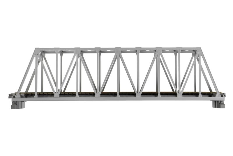 Kato N Scale 9-3/4" Truss Bridge, Gray - Image 5