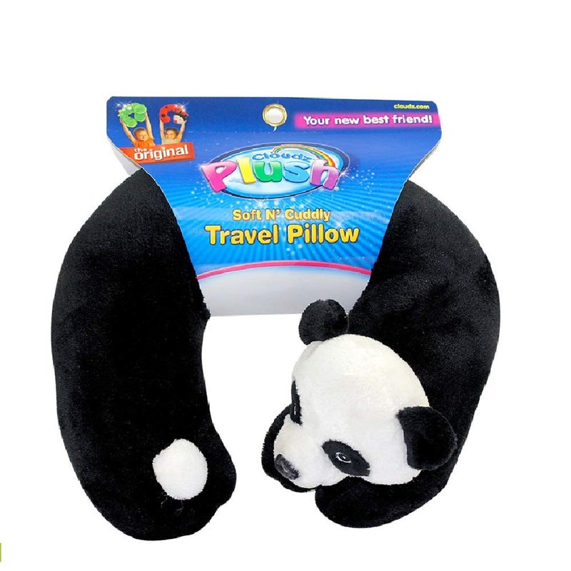 Cloudz Kids Plush Animal Neck Pillow Panda