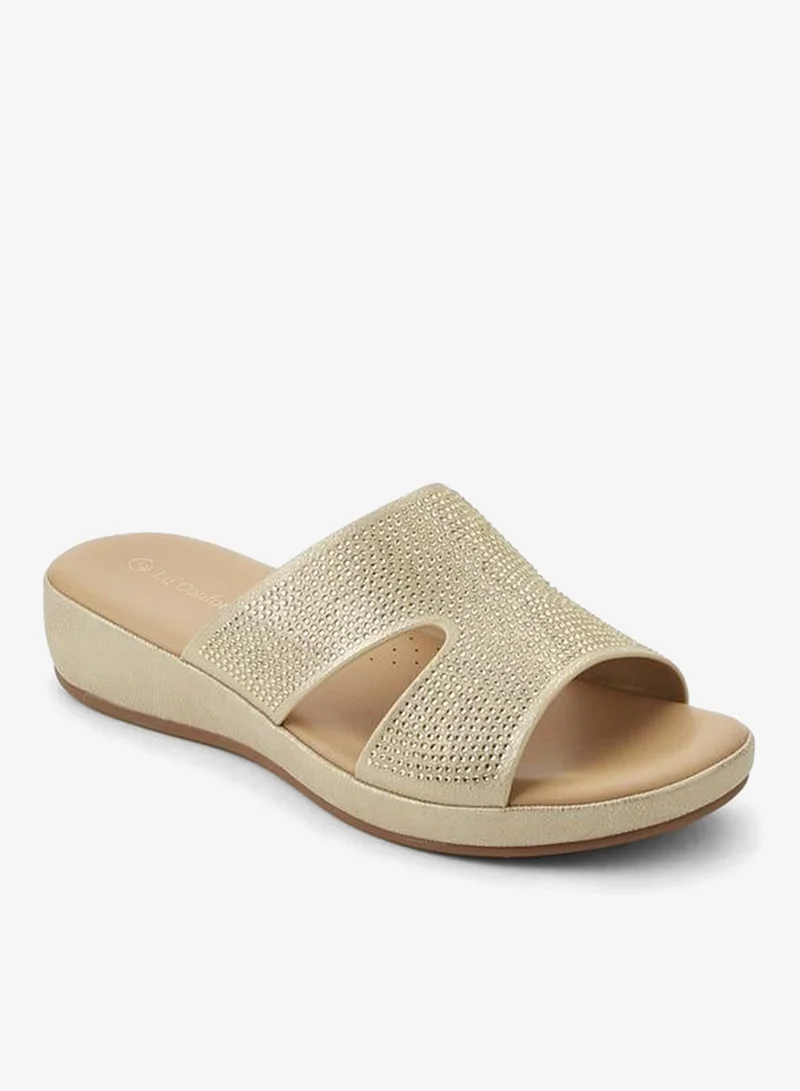 Le Confort GOLD embellished Sandal Ramadan Collection for Women | Best Price UAE