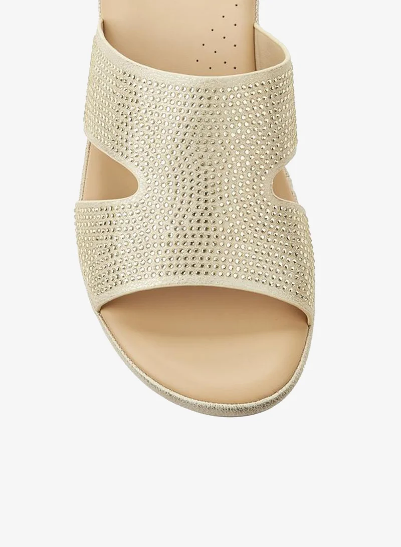 Le Confort GOLD embellished Sandal Ramadan Collection for Women | Best Price UAE