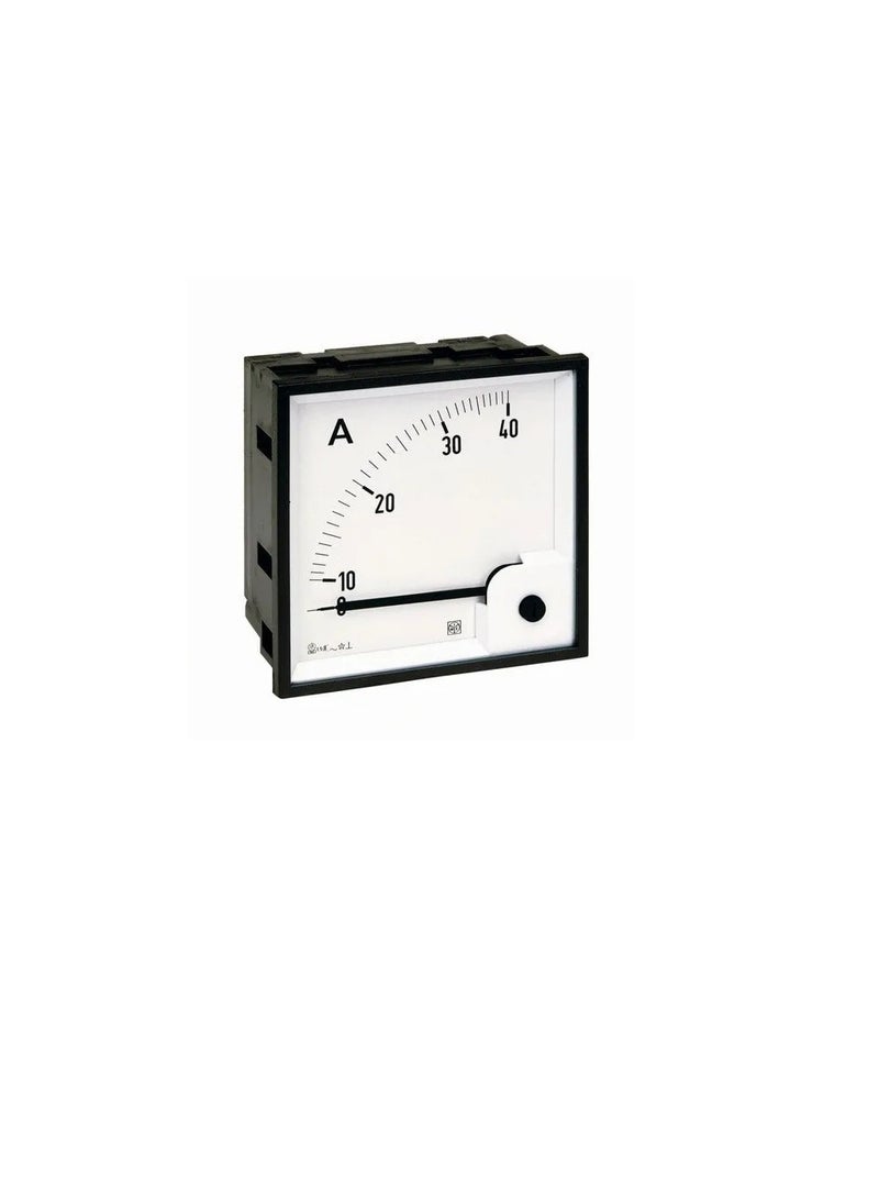 AC Analogue Panel Ammeter 48x48 CT Type Secondary 5A ERI48 ESI48 - Image 1