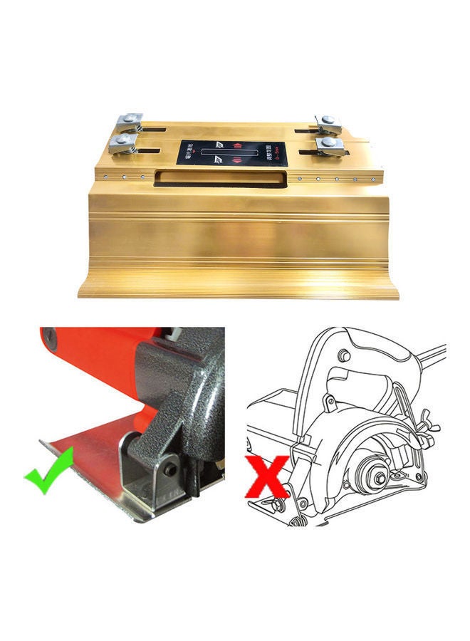 NIBEMINENT Chamfering Device Table Saw Gold  - Image 4