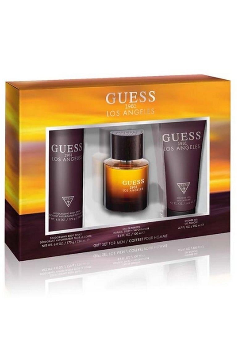 Guess 1981 Los Angeles M EDT 100 ml+ Shower Gel 200 ml+ Deodorant 226 ml Set - pzsku/Z474E9B881075B04E2B26Z/45/_/1676879774/eca4301f-6038-4570-8fc2-56d60f5c3637