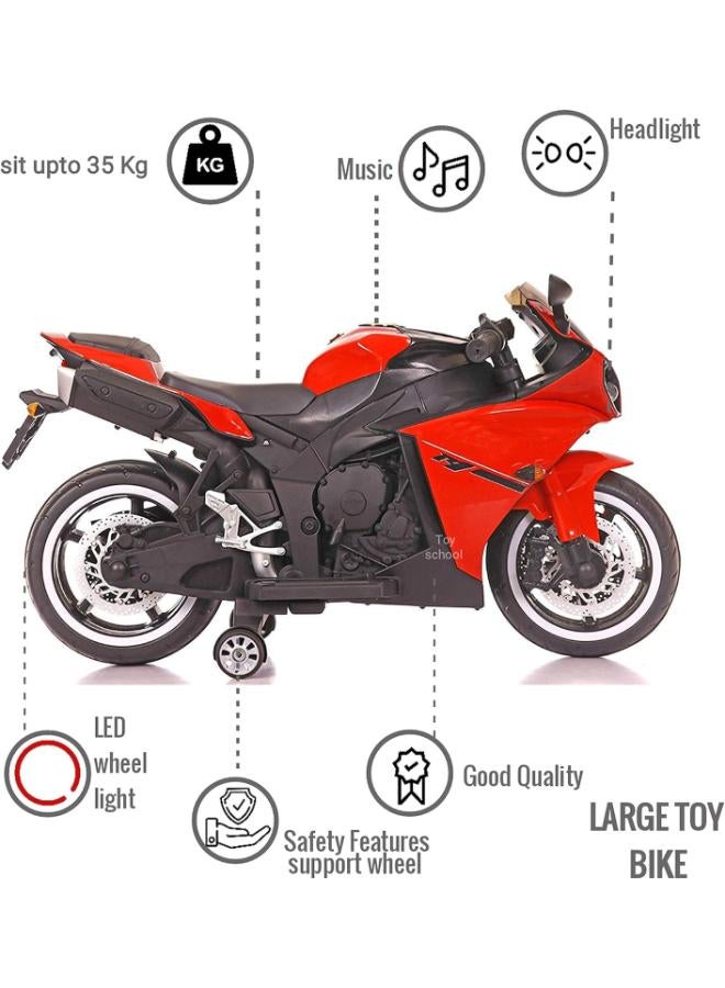 Nexus School R1 Kids' Electric Bike – Large – Red - Image 3