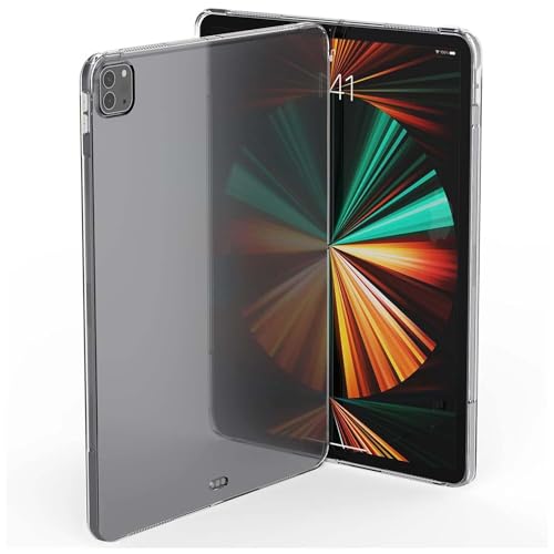 Asgens Clear Case for iPad Pro 129 2021 Transparent Silicone Case Flexible Soft TPU Silicone Protective Cover for 2021 iPad Pro 129 inch Model A2378 A2461 A2379 A2462 - Image 1