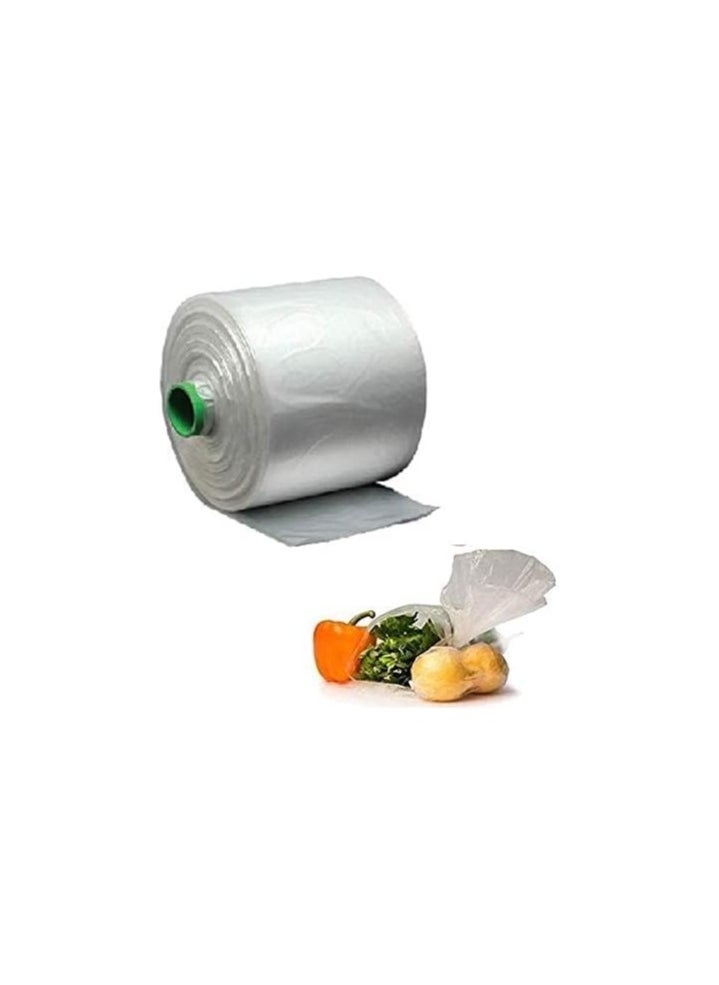 INFLUX Plastic Bags Roll (Roll Weight: 1.50kg)Clear  - Image 2