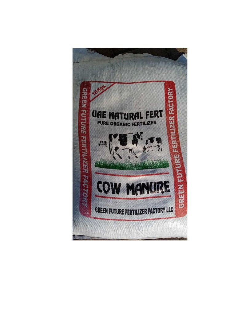 success Cow Manure | UAE Natural Organic Fertilizer | 16 Kgs | No.1 Choice of Organic Growers - Image 1