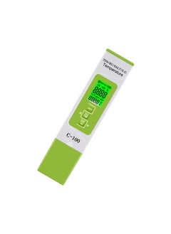 5 in 1 TDS/EC/SALT/S.G./Temperature Meter Digital Water Quality Monitor Tester for Pools Drinking Water Aquariums with Backlight （battery not included）