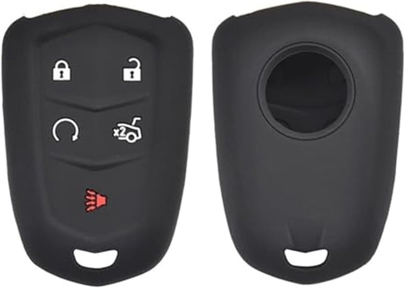 Wivplex Silicone Key Fob Cover for Cadillac - Image 4