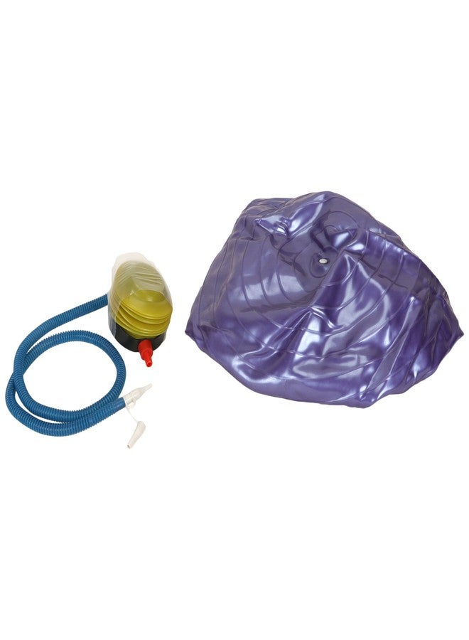 DSB PHYSIO MART Physio Therapy Exercise Original Zym Ball Size 100 cm with Pump for Zym, Yoga, Core Strength & Fitness DSB-07E - Image 3