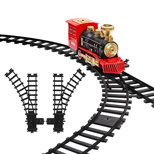 Hot Bee Train Tracks Accessories Width 6cm 236in Railroad Building Toy Railway Rail for 9015 Trains Set - Image 1