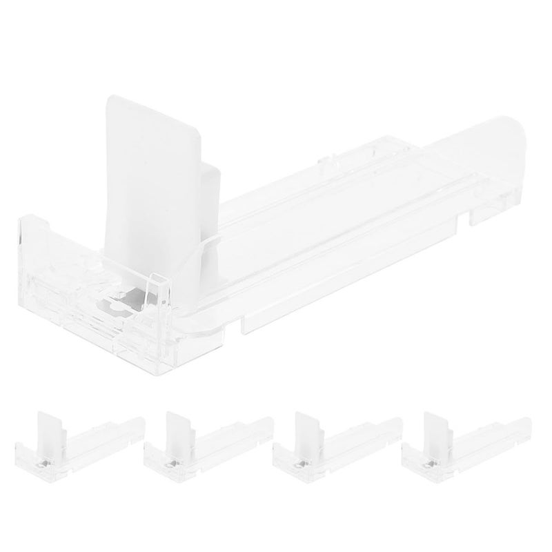 18cm Spring Loaded Shelf Pushers 5 Pack for Beverage and Candy Display Can Organizer - Image 2