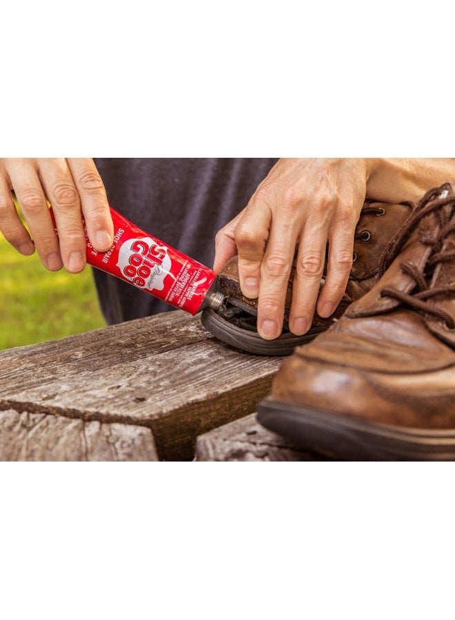 Sof Sole Unisex's 3.7 Ounce Goo Repair Adhesive for Fixing Worn Shoes or Boots, Clear, 3.7-Ounce Tube (2-Pack), 2 Pack - Image 4