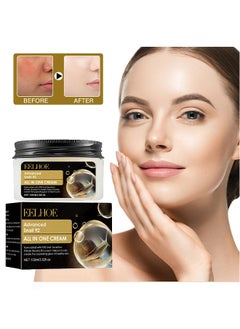 EELHOE Advanced Snail 92 All In One Cream,Moisturizing Acne Scar Removal Cream , Anti-Aging & Wrinkle Removal and Whitening, Improve Skin Nourishing Collagen Essence Cream For Improve Damaged Skin 100ml  - Image 1