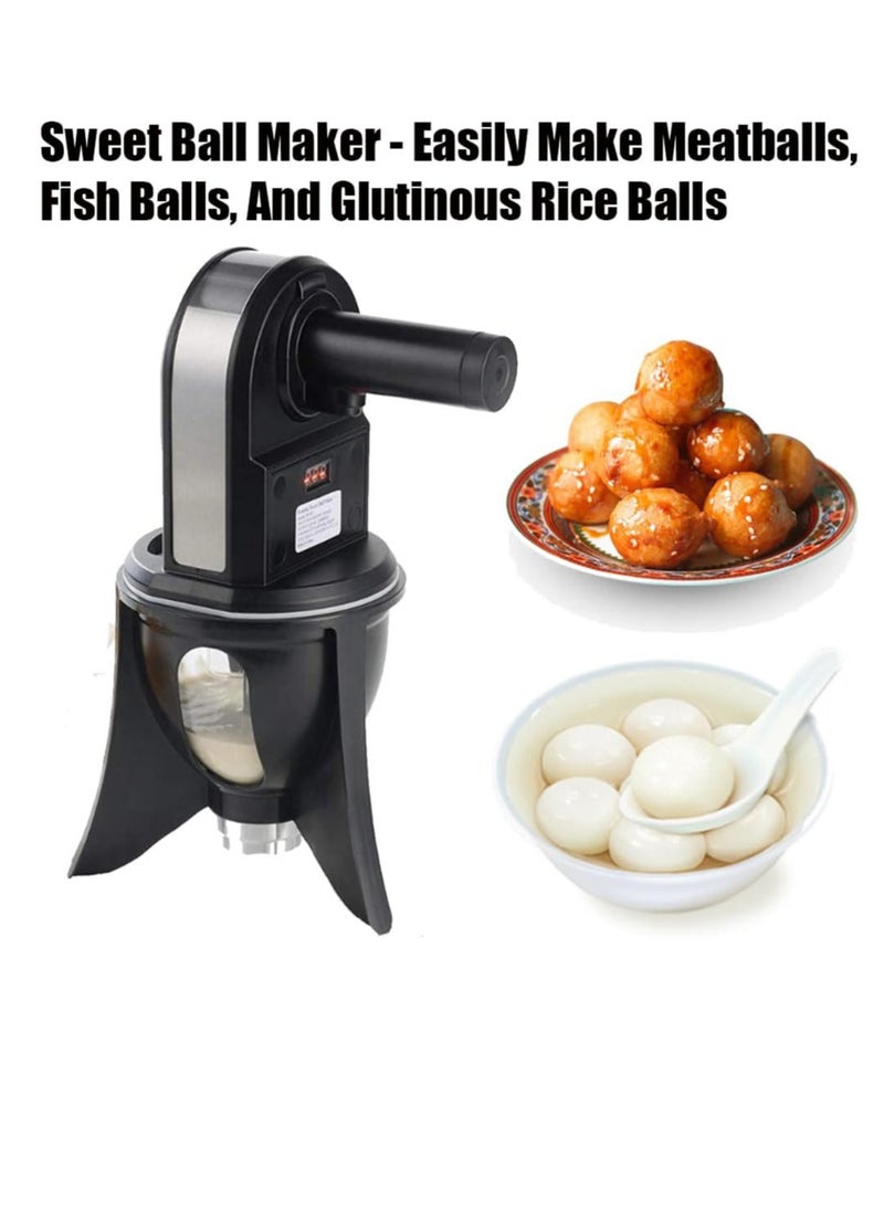 Excefore Small Automatic Meatball Maker, Non-Stick Sweet Dumpling and Fish Ball Forming Machine, Commercial Meatball Making Machine for Meatballs and Fish Balls, 3pcs/time  - Image 2