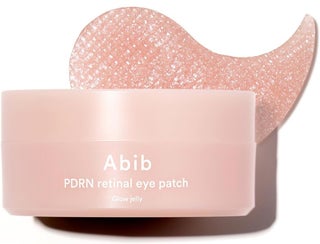PDRN Retinal Eye Patch Glow jelly 60 Patches, Korean Under Eye Patches for Puffy Eyes and Dark Circles, Anti-Wrinkle, Collagen, Caffeine, Niacinamide