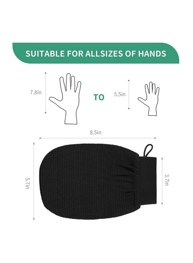 Pindia 1 Pc Deep Scrubbing Exfoliating Mitt Body Glove For Dead Skin Remover Random Color  - Image 3