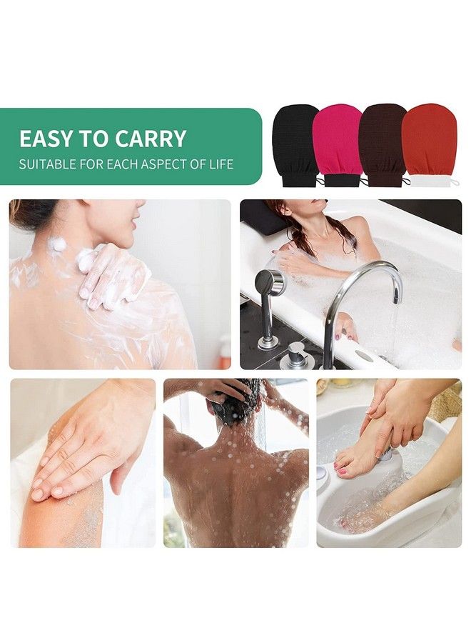 Pindia 1 Pc Deep Scrubbing Exfoliating Mitt Body Glove For Dead Skin Remover Random Color  - Image 4