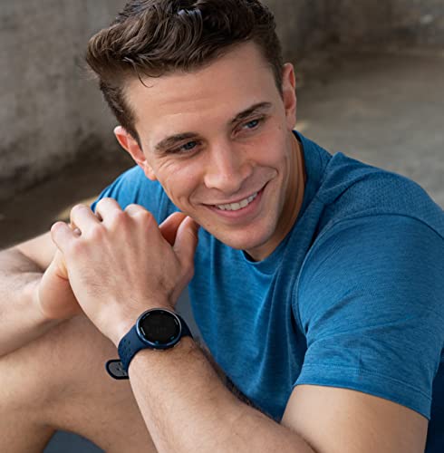 Armitron Sport Quartz Fitness Watch with Silicone Strap, Blue, 22 (Model: 40/8423NVY) - Image 2