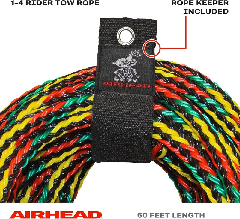 AIRHEAD 4 Rider Heavy-Duty Tow Rope for Water Sports - Image 2