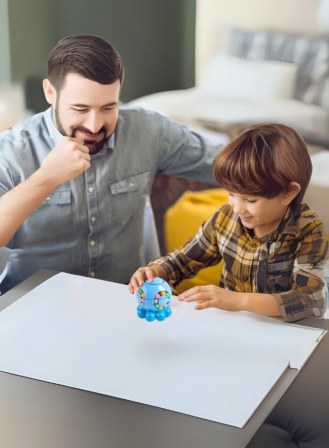 Magic Bean Rotating Cube Octopus Shape Multi-Play Spinning 3D Brain Teaser, Creative Dexterity Enhancer for Stress Relief, Suitable for Kids and Adults - Image 4