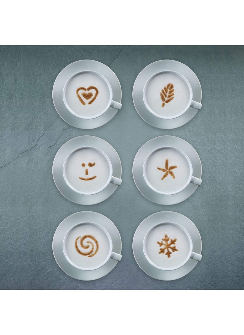 aerolatte - Cappuccino Art Template 6 Fun Designs - Image 1