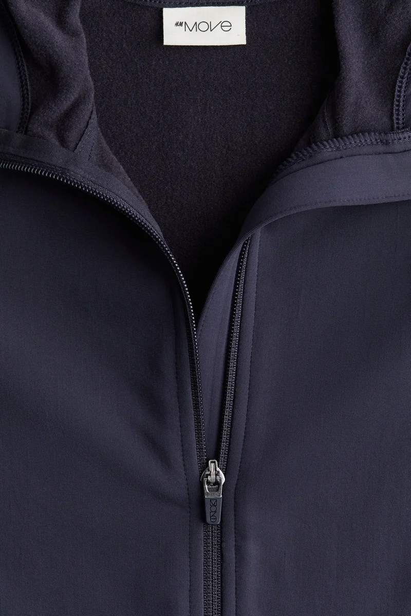 H&M Warm Mid Layer Sports Zip-Through Hoodie