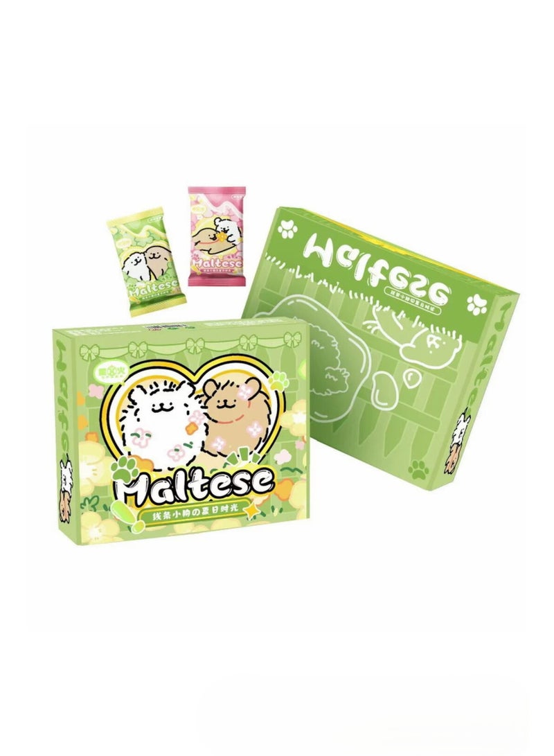 Spark Animation Maltese Trading Cards "Summer Time" Edition - 14 Packs Box (13+1 Special Rare) - Cute Anime Collectibles for Fans - Image 1