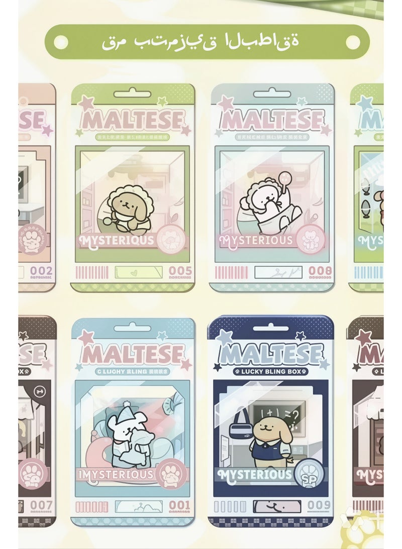 Spark Animation Maltese Trading Cards "Summer Time" Edition - 14 Packs Box (13+1 Special Rare) - Cute Anime Collectibles for Fans - Image 4