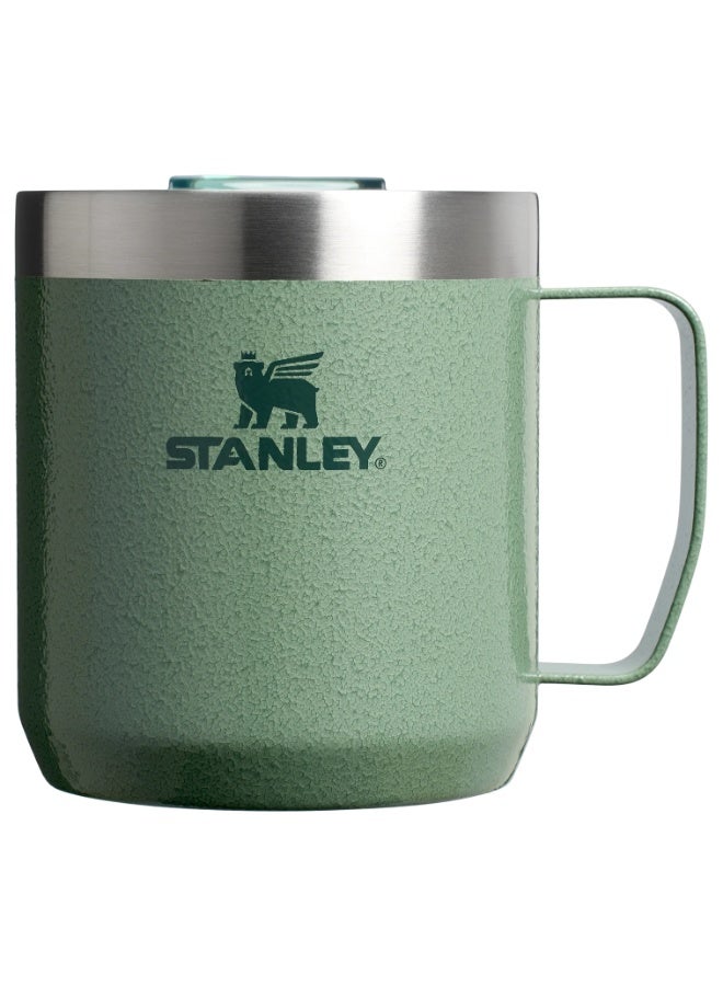 Stanley Legendary Camp Mug 12.5 oz | Insulated Stainless Steel Coffee Mug with Press-Fit Lid | Keeps Drinks Hot or Cold | BPA-Free | Green - Image 2