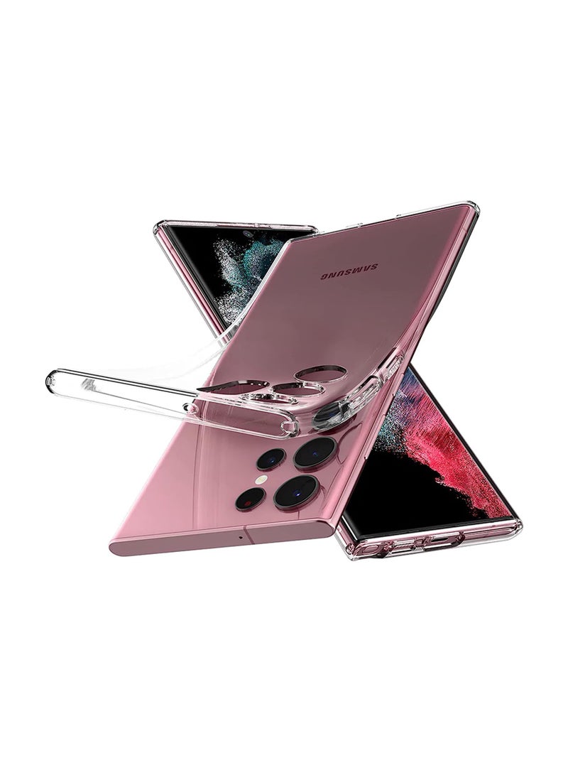 DUSALA Case for Samsung Galaxy S22 Ultra Case Cover Clear With Camera Protection, Anti-Yellowing Back Cover For Samsung Galaxy S22 Ultra 5G (6.8) Transparent - Image 1