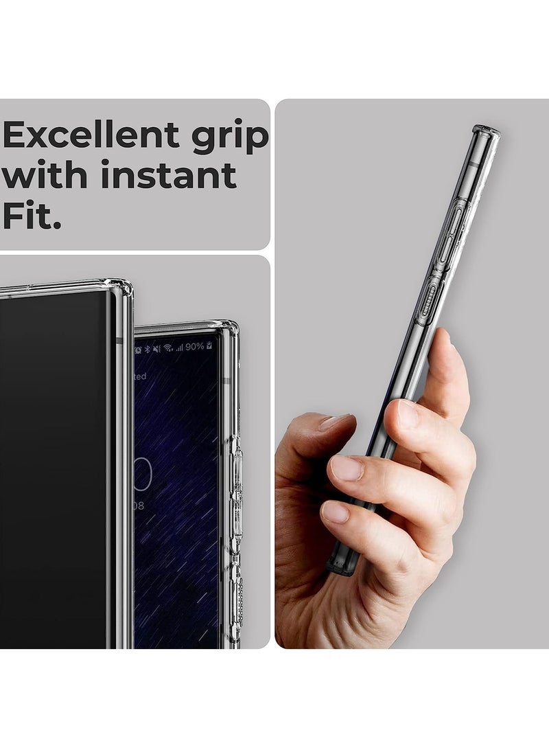 DUSALA Case for Samsung Galaxy S22 Ultra Case Cover Clear With Camera Protection, Anti-Yellowing Back Cover For Samsung Galaxy S22 Ultra 5G (6.8) Transparent - Image 5