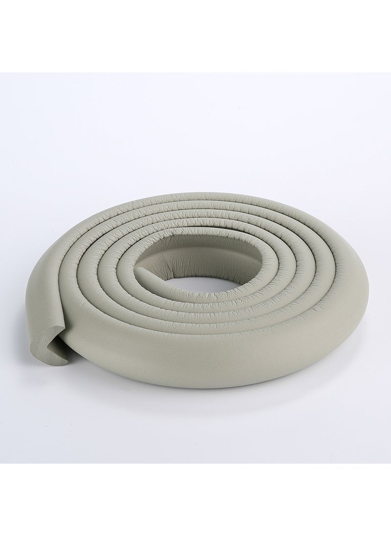 1 x 5 pcs Kids Safety NBR Corner Guard Standard L-Shape Bumper Grey 