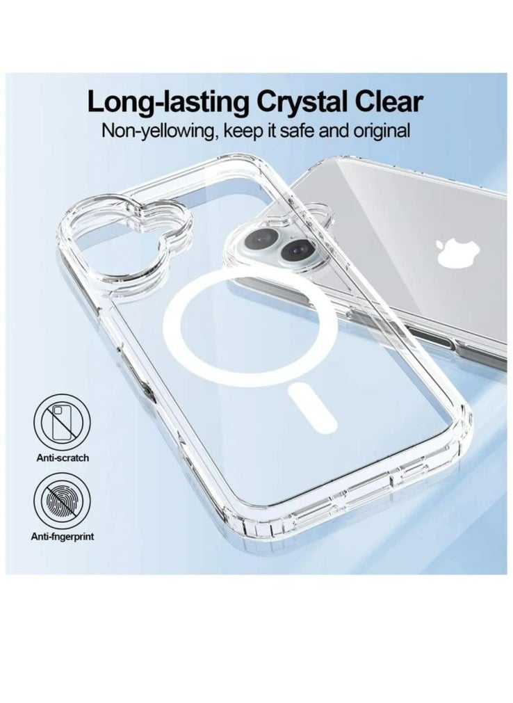 ‏iPhone 16 Clear Case with MagSafe