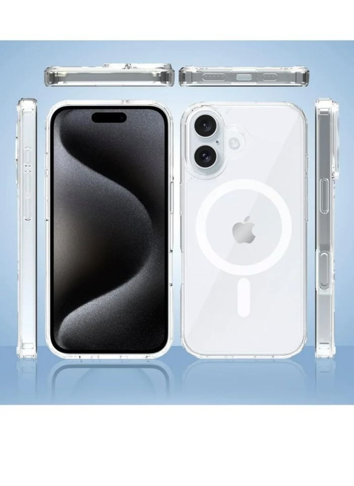 ‏iPhone 16 Clear Case with MagSafe