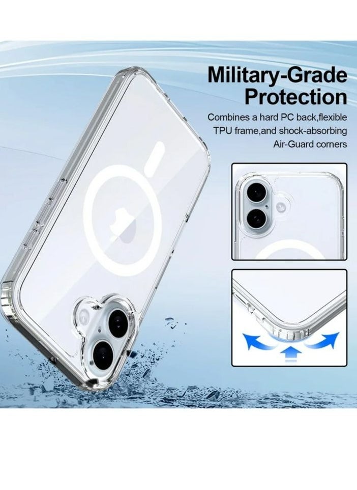 ‏iPhone 16 Clear Case with MagSafe