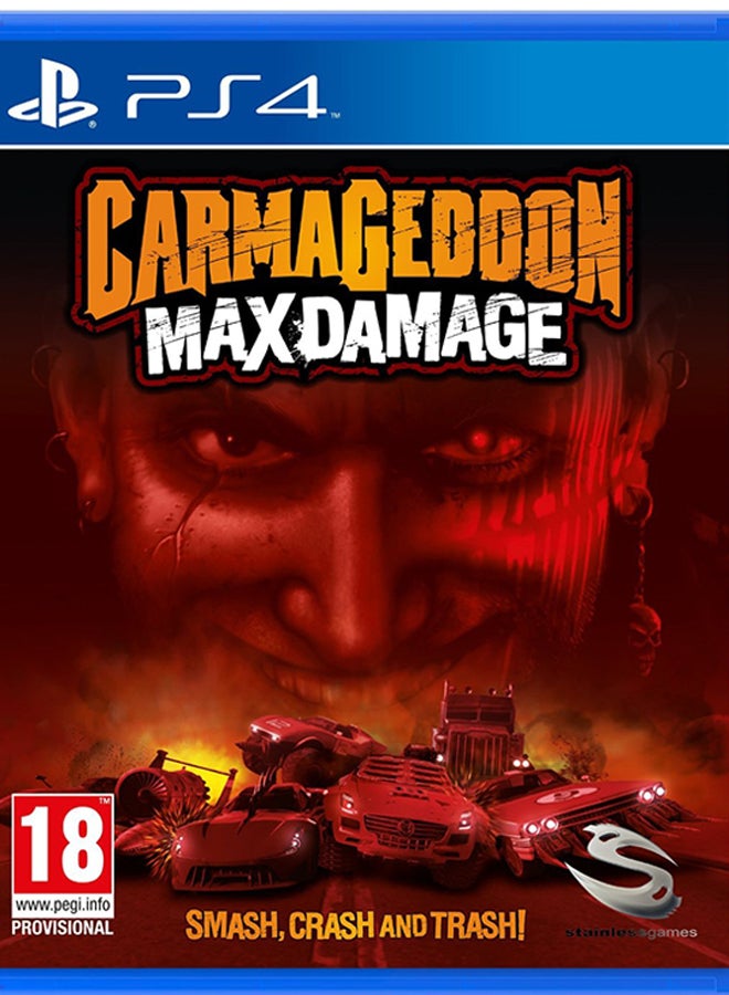 إستانلس جيمز لعبة الفيديو Carmageddon: Max Damage (إصدار عالمي) - سباق - playstation_4_ps4 - Image 1