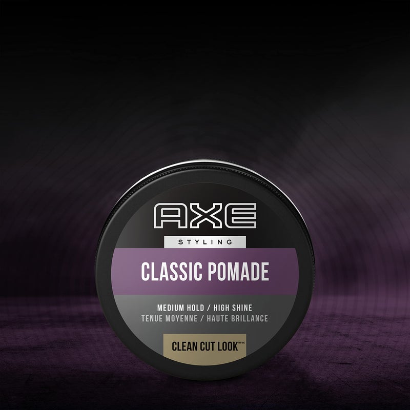Axe Pomade: Medium Hold and Natural Finish for Easy Styling, 2.64oz (2 Count) - Image 2