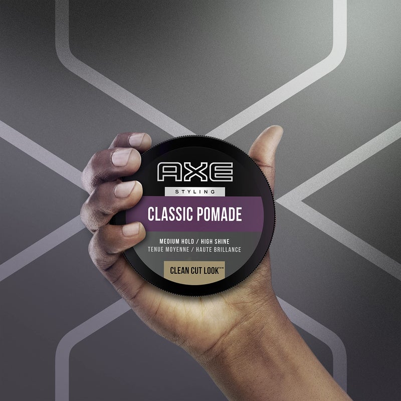 Axe Pomade: Medium Hold and Natural Finish for Easy Styling, 2.64oz (2 Count) - Image 3