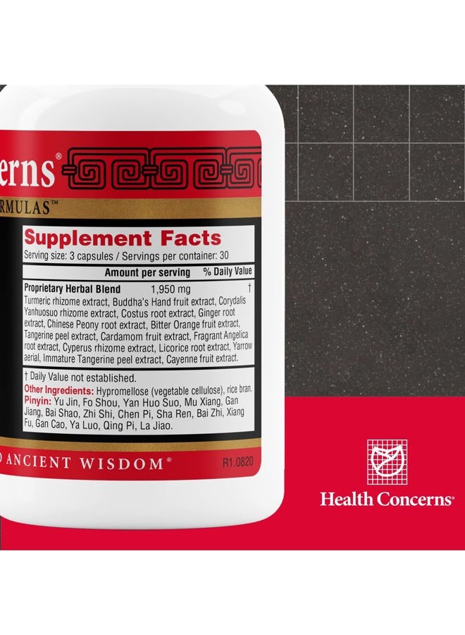 Health Concerns Shu Gan - Liver Health Formula & Digestion Support Supplement - 90 Capsules - Image 2