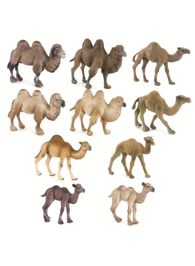 Realistic Little White Camel Figurine Educational Toy For Cognitive Development Model 1311 - Image 5