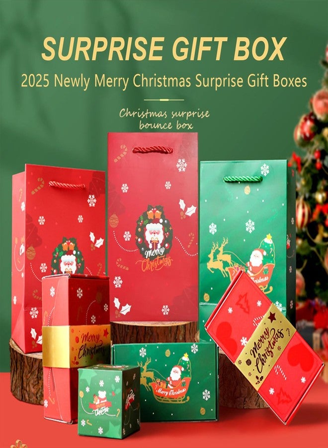 enttgo 16pcs Surprise Gift Boxes for Money, 2025 Newly Folding Pop-Up Explosion Box, Christmas & Birthday - Image 2