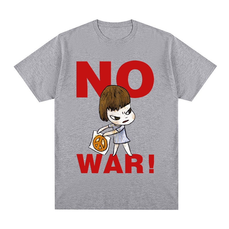 Yoshitomo Nara Peace T-Shirt Cotton Men T Shirt New Tee Tshi - Image 4
