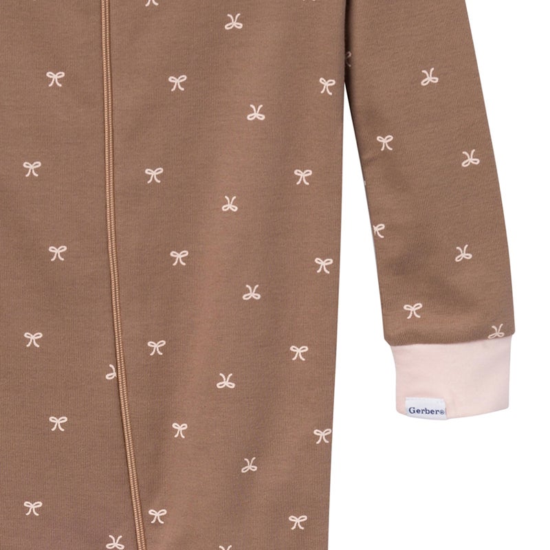 Gerber Baby-Girls 2-Pack Footed Pajamas, Ballerinas, 12 Months - Image 5