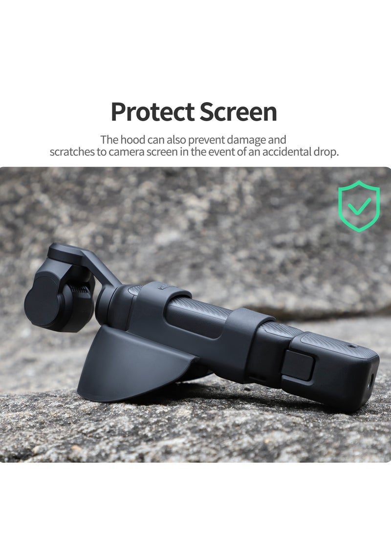 SUNNY LIFE Lens Hood Anti-glare Sunhood Lens Cover Gimbal Protective Cap Accessories for Osmo Pocket 3  - Image 5