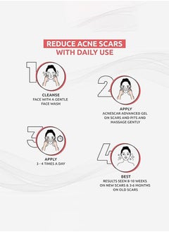 Brinton AcneScar Advanced Gel (15g) for Acne Scars and Pits | Men & Women | Help to Reduce Old & New Scar | Reduces Pigmentation | Fights Blackheads | For All Skin Types  - Image 4