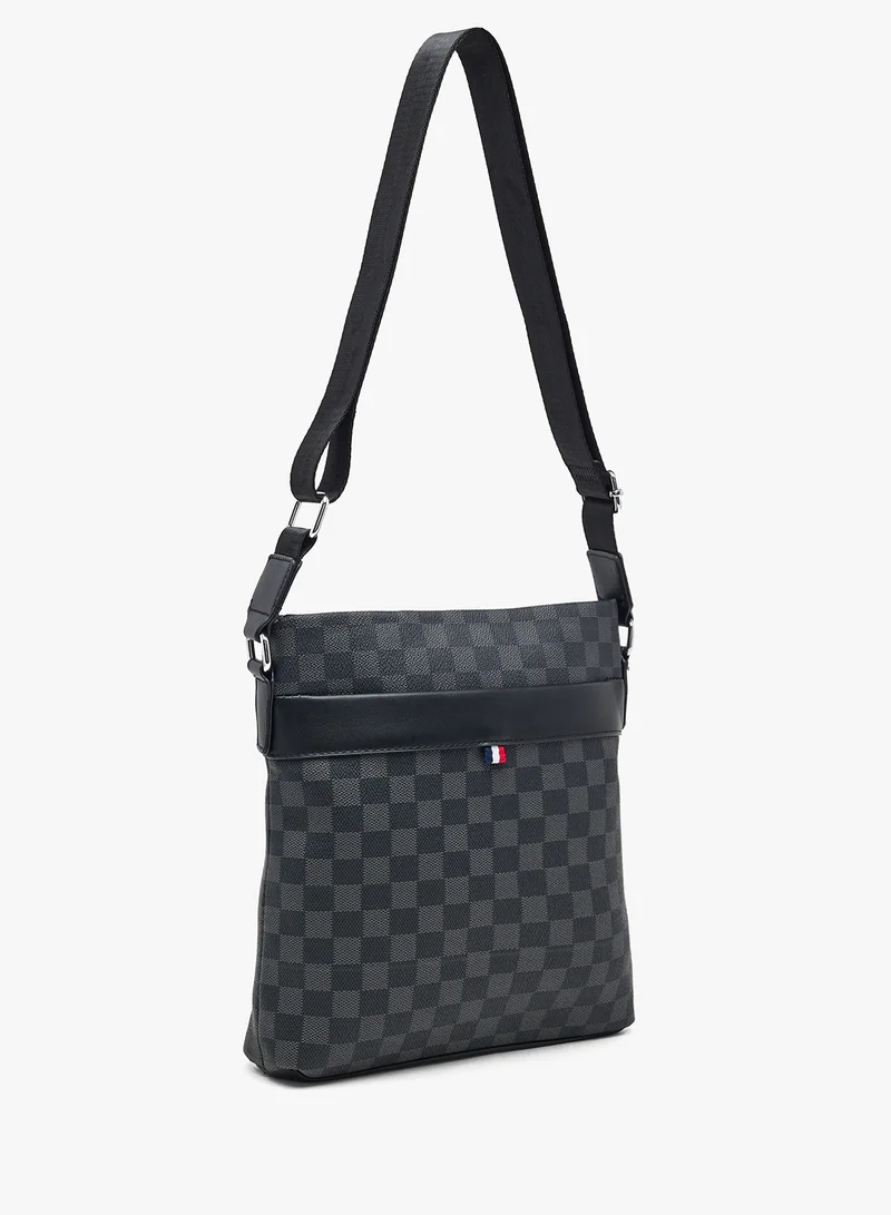 Robert Wood Printed Casual Crossbody Mesenger Bag